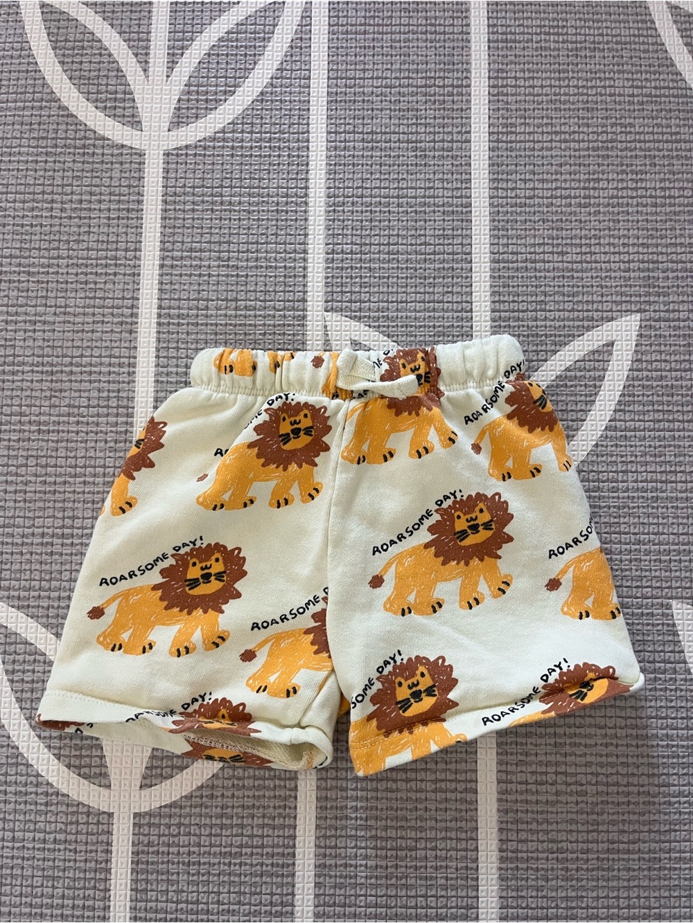 Zara Kids Lion Print Shorts